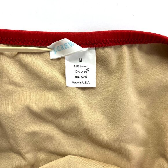 NWOT - J.Crew Red Underwire Bikini | Size 34D & Size M - Picture 10 of 10